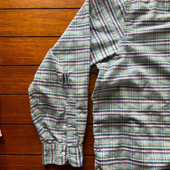 Vintage Ralph Lauren Plaid Button Down - Picture 5 of 6